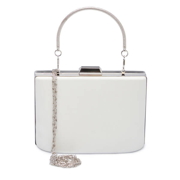 Beyaz Tekstil Kadın Abiye Çanta - S26Y1AB79547-Q3Y - 1