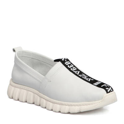  Beyaz Tekstil Kadın Sneaker - K21I1AY65404-A26 