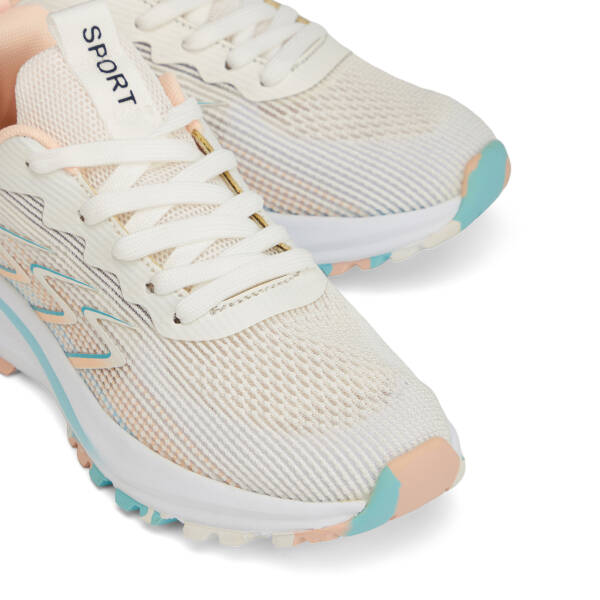 Beyaz Tekstil Kadın Sneaker - K26I1AY68700-D93 - 3
