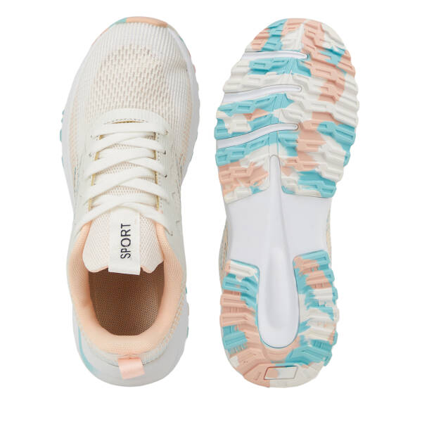 Beyaz Tekstil Kadın Sneaker - K26I1AY68700-D93 - 6