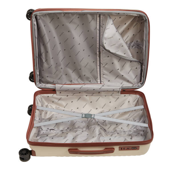 Beyaz Unisex Valiz - S1SC00048328-D93 - 5