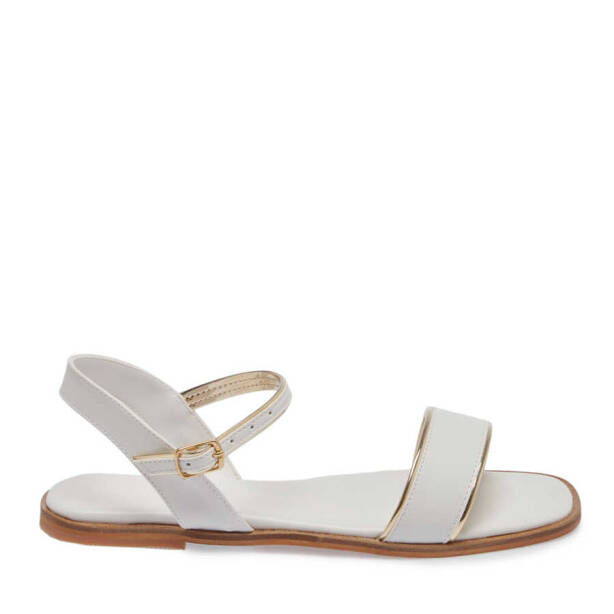 Beyaz Vegan Kadın Sandalet - K24Y1SN67091-Q3Y - 3