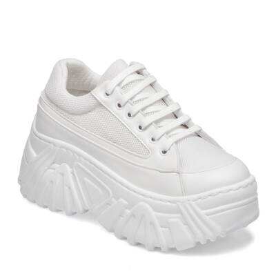  Beyaz Vegan Kadın Sneaker - K23IAY210478-Q3Y 