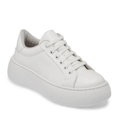  Beyaz Vegan Kadın Sneaker - K23IAY210503-Q3Y 