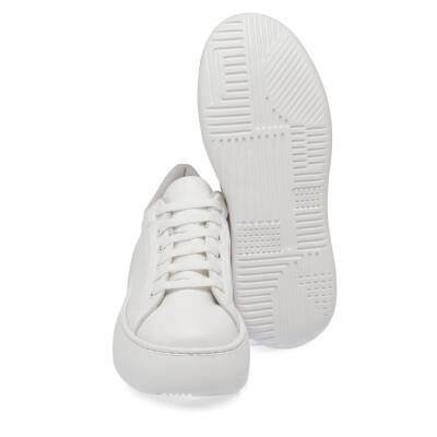  Beyaz Vegan Kadın Sneaker - K23IAY210503-Q3Y - 4