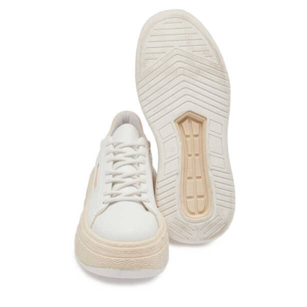Beyaz Vegan Kadın Sneaker - K24I1AY67361-Q3Y - Tergan