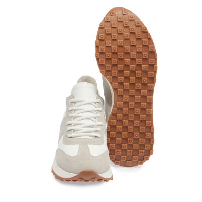  Beyaz Vegan Kadın Sneaker - K24I1AY67363-Q3Y - 4