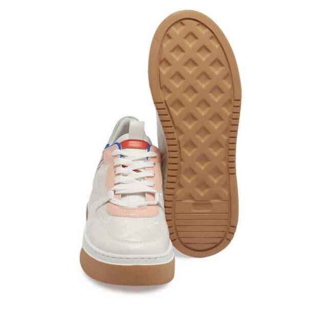 Beyaz Vegan Kadın Sneaker - K24I1AY67371-Q3Y - 4