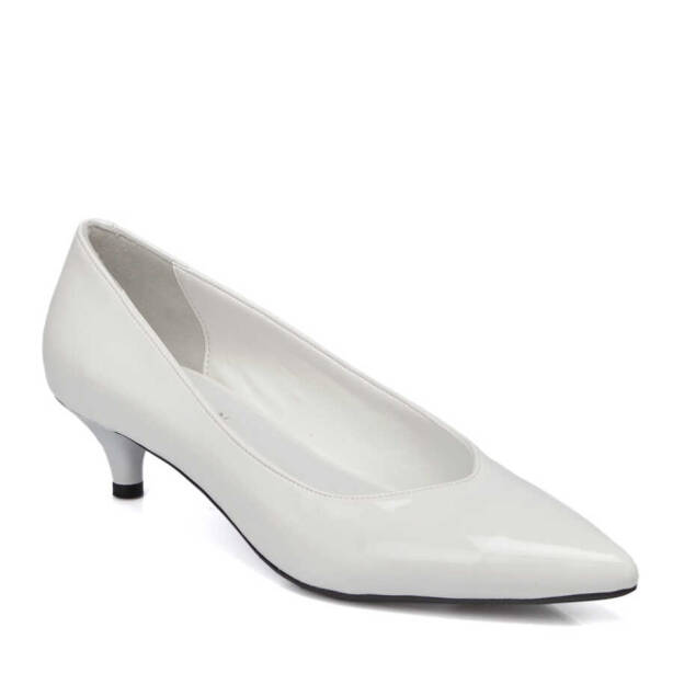 Beyaz Vegan Kadın Stiletto - K22I1AY65984-Q6S - 1