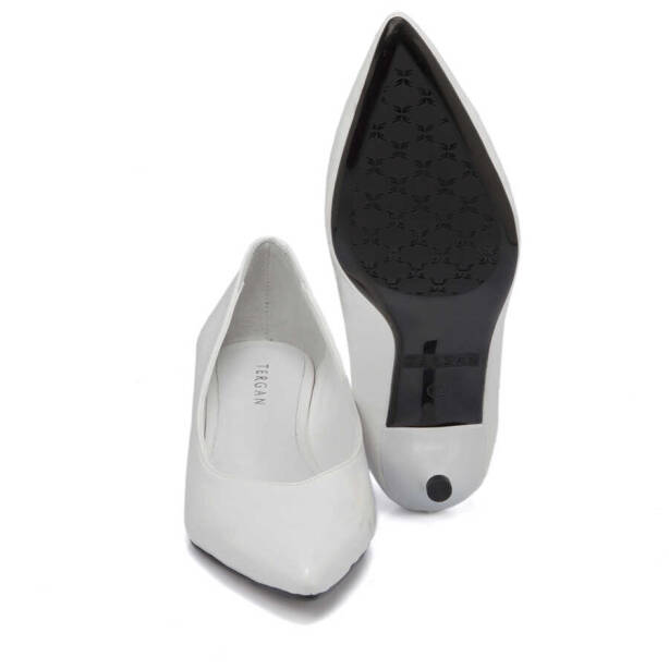Beyaz Vegan Kadın Stiletto - K22I1AY65984-Q6S - 4