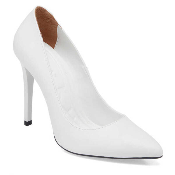 Beyaz Vegan Kadın Stiletto - K23I1AY66443-Q3Y - 1