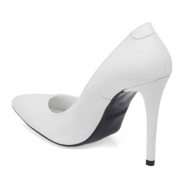 Beyaz Vegan Kadın Stiletto - K23I1AY66443-Q3Y - 2