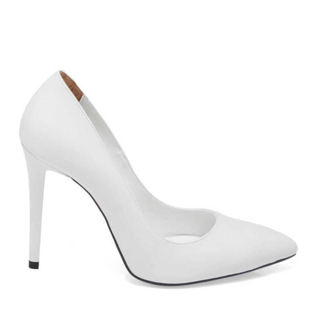 Beyaz Vegan Kadın Stiletto - K23I1AY66443-Q3Y - 3