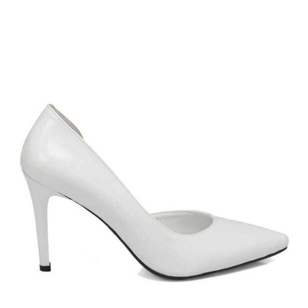 Beyaz Vegan Kadın Stiletto - K24I1AY67380-Q6S - 3