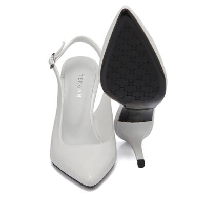  Beyaz Vegan Kadın Stiletto - K24I1AY67381-Q6S | Beyaz - 4