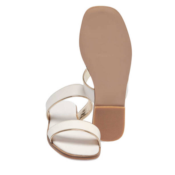 Beyaz Vegan Kadın Terlik - K24Y1TR67090-Q3Y - 4