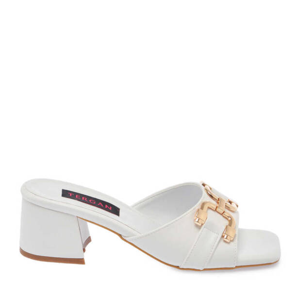 Beyaz Vegan Kadın Terlik - K24Y1TR67445-Q3Y - 3