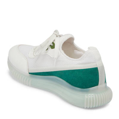  Beyaz Vegan-Tekstil Kadın Sneaker - K23IAY210480-Q9C - 2