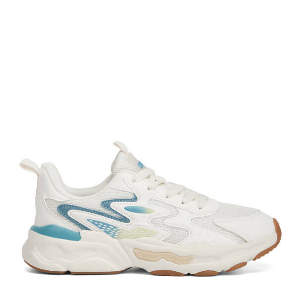 Beyaz Vegan-Tekstil Kadın Sneaker - K26I1AY68699-D93 - 1