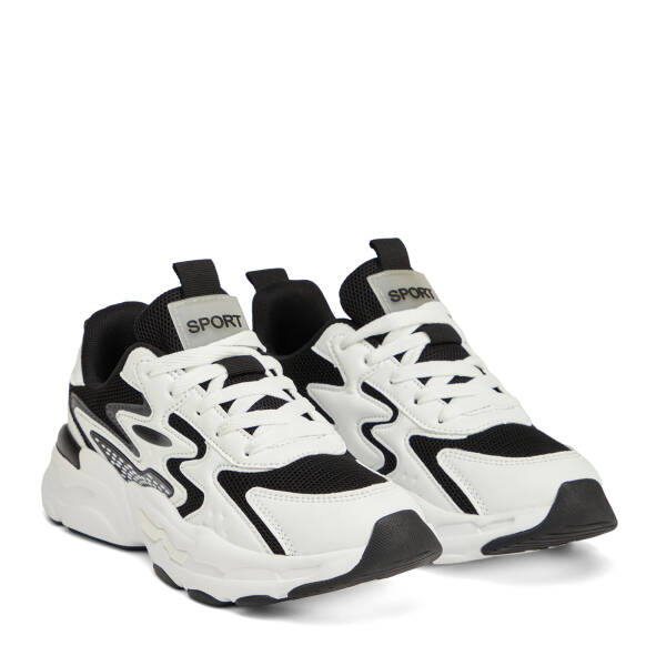 Beyaz Vegan-Tekstil Kadın Sneaker - K26I1AY68699-O0X - 2