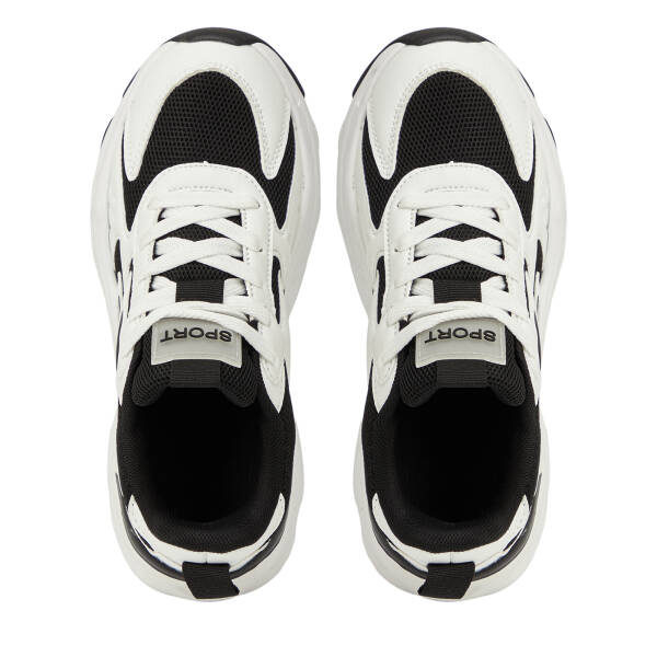 Beyaz Vegan-Tekstil Kadın Sneaker - K26I1AY68699-O0X - 5