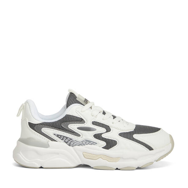 Beyaz Vegan-Tekstil Kadın Sneaker - K26I1AY68699-V07 - 1