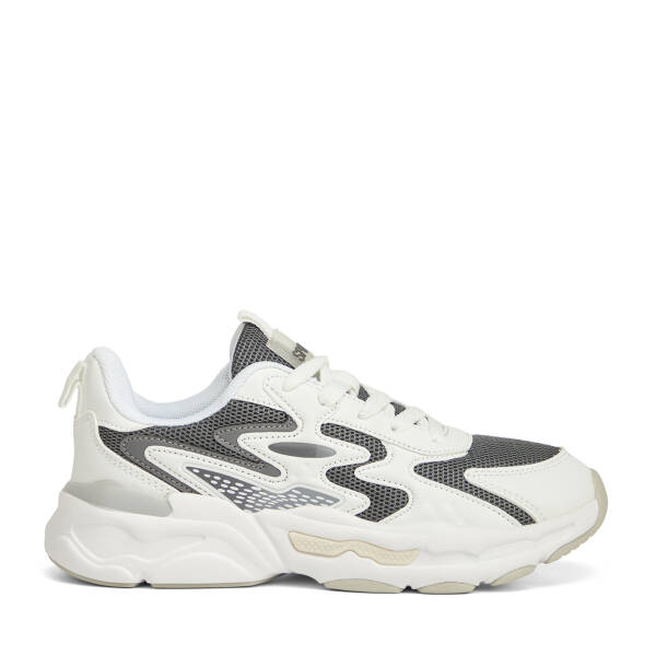 Beyaz Vegan-Tekstil Kadın Sneaker - K26I1AY68699-V07 - 1