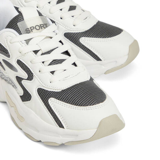 Beyaz Vegan-Tekstil Kadın Sneaker - K26I1AY68699-V07 - 3