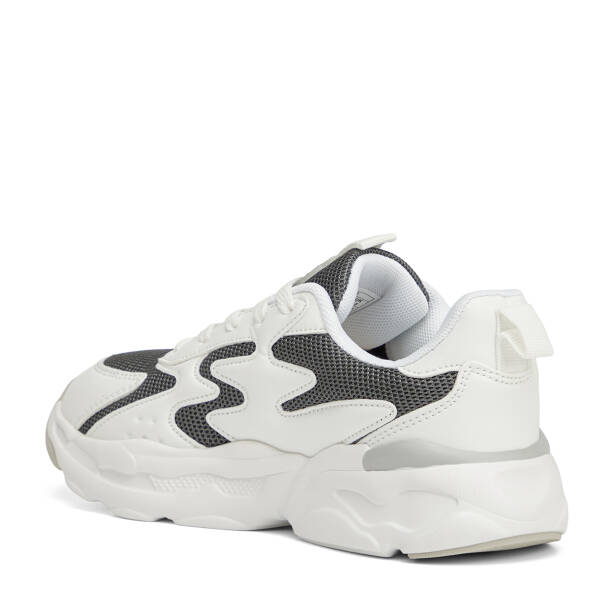 Beyaz Vegan-Tekstil Kadın Sneaker - K26I1AY68699-V07 - 4