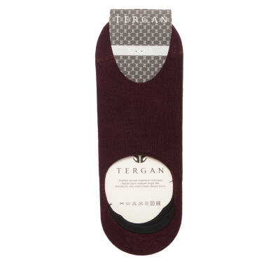  Bordo Bambu Erkek Çorap - E24I1CR20283-A74 