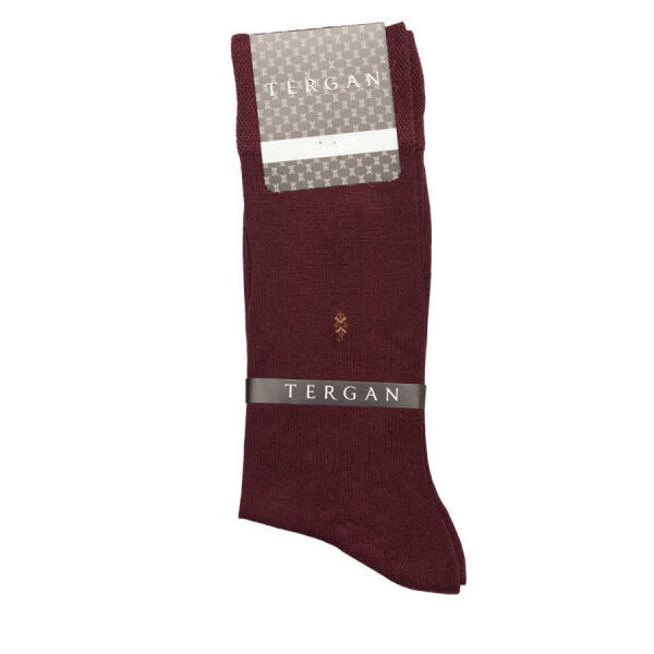 Bordo Bambu Erkek Çorap - E24I1CR20286-A74 - 1
