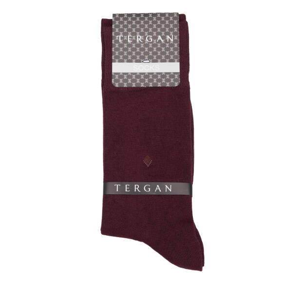Bordo Bambu Erkek Çorap - E26S1CR20330-A74 