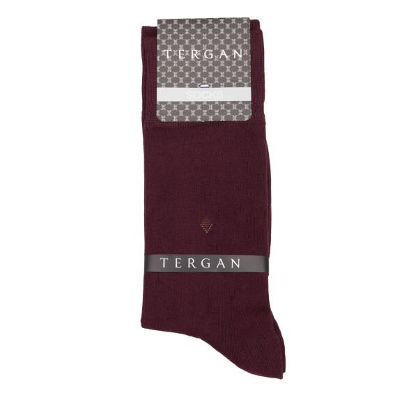 Bordo Bambu Erkek Çorap - E26S1CR20330-A74 - 1