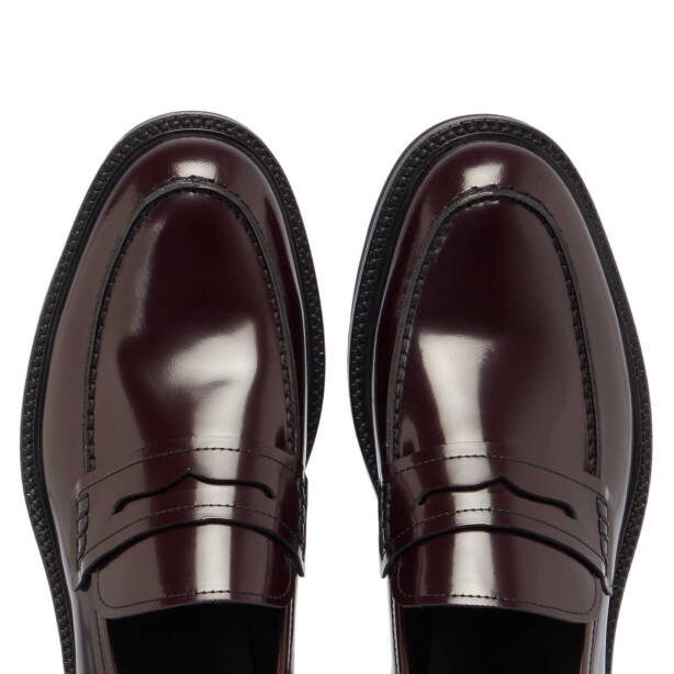 Bordo Deri Erkek Casual Ayakkabı - E24S1AY56972-A36 - 5