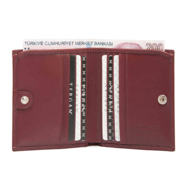 Bordo Hakiki Deri Erkek Cüzdan - S1CE00001500-T37 - 2