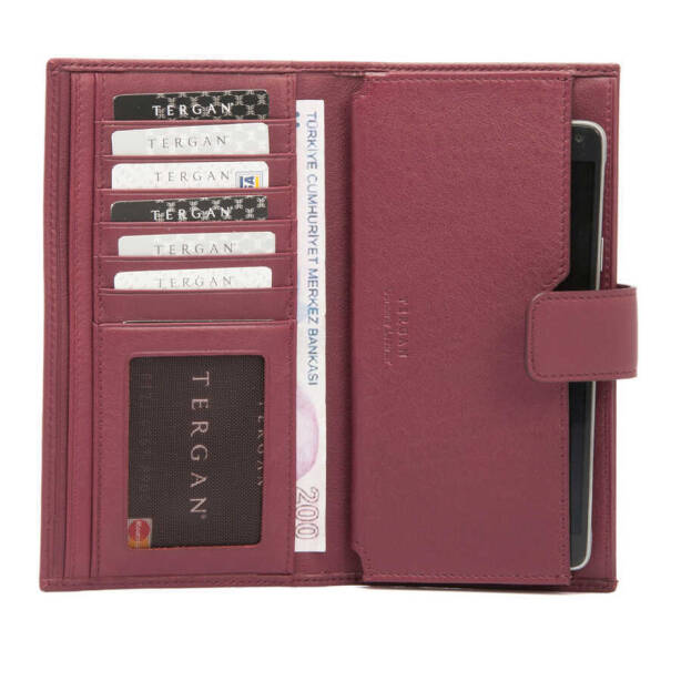 Bordo Deri Erkek Cüzdan - S1CE00001622-K16 - 3