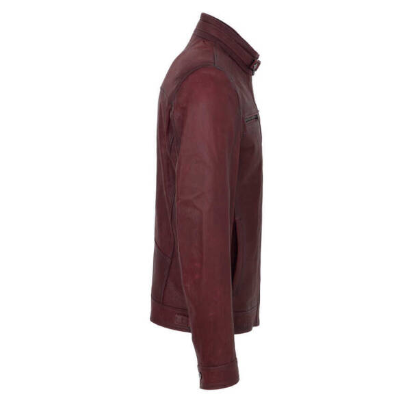 Bordo Deri Erkek Deri Mont - E23KDM310542-R4X - 3