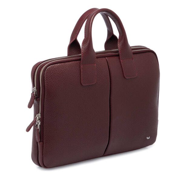 Bordo Deri Erkek Evrak Çantası - S1EV00021512-M71 - 2