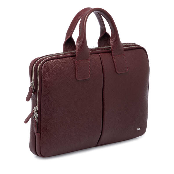 Bordo Deri Erkek Evrak Çantası - S1EV00021512-M71 - 2