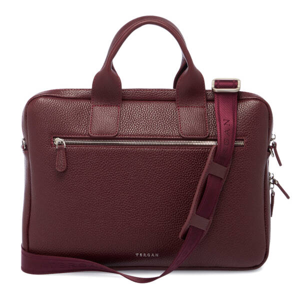 Bordo Deri Erkek Evrak Çantası - S1EV00021512-M71 - 3
