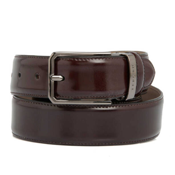 Bordo Hakiki Deri Erkek Kemer - S1EK00000311-A36 - 1