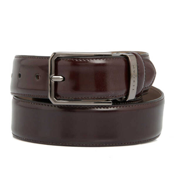 Bordo Hakiki Deri Erkek Kemer - S1EK00000311-A36 - 1