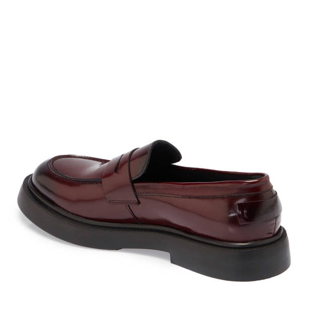 Bordo Deri Erkek Klasik Ayakkabı - E24S1AY57003-A36 - 2