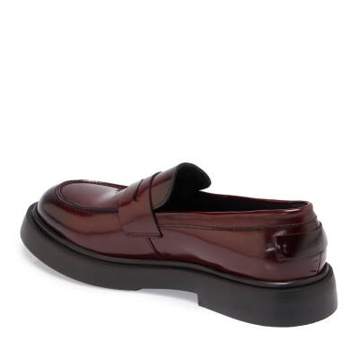 Bordo Deri Erkek Klasik Ayakkabı - E24S1AY57003-A36 - 2
