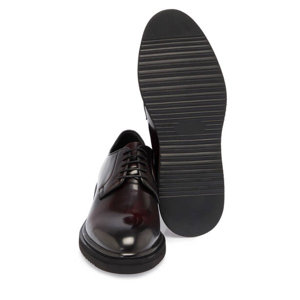 Bordo Deri Erkek Klasik Ayakkabı - E24S1AY57045-A36 - 4