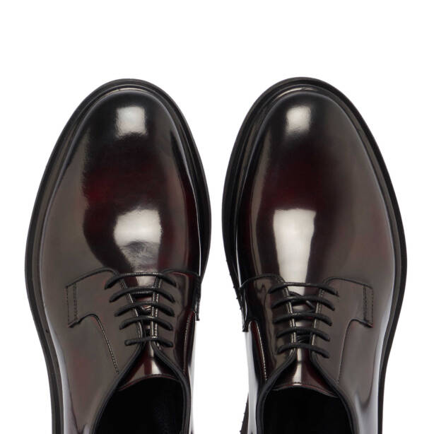 Bordo Deri Erkek Klasik Ayakkabı - E24S1AY57045-A36 - 5