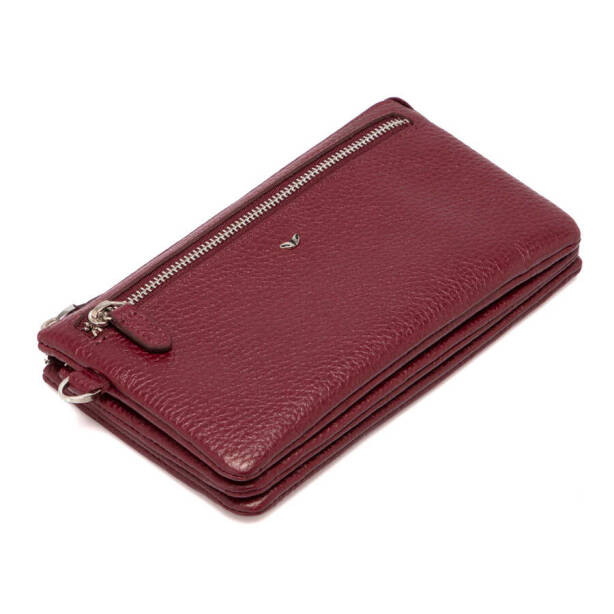 Bordo Hakiki Deri Erkek Portföy Çantası - S1PC00001605-M71 - 2