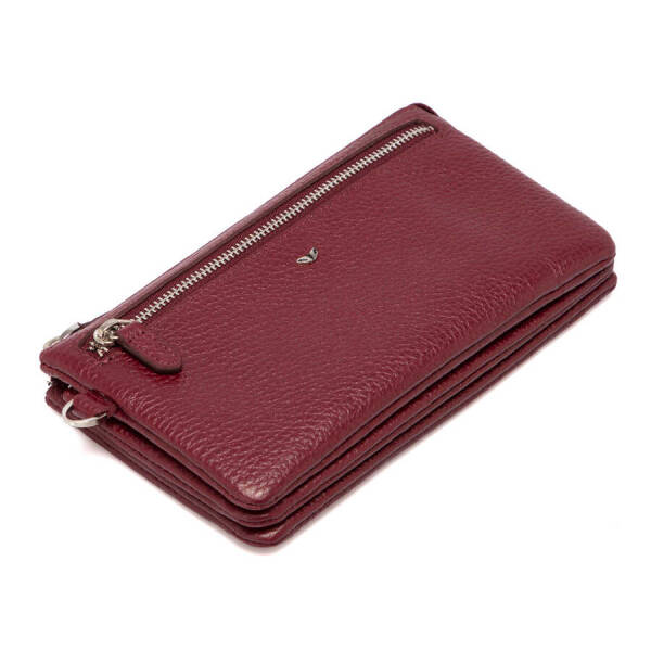 Bordo Hakiki Deri Erkek Portföy Çantası - S1PC00001605-M71 - 2