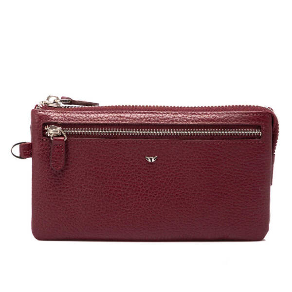 Bordo Hakiki Deri Erkek Portföy Çantası - S1PC00001605-M71 - 1