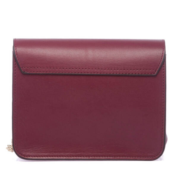 Bordo Deri Kadın Çapraz Askılı Çanta - S25K1BC78972-X31 - 3